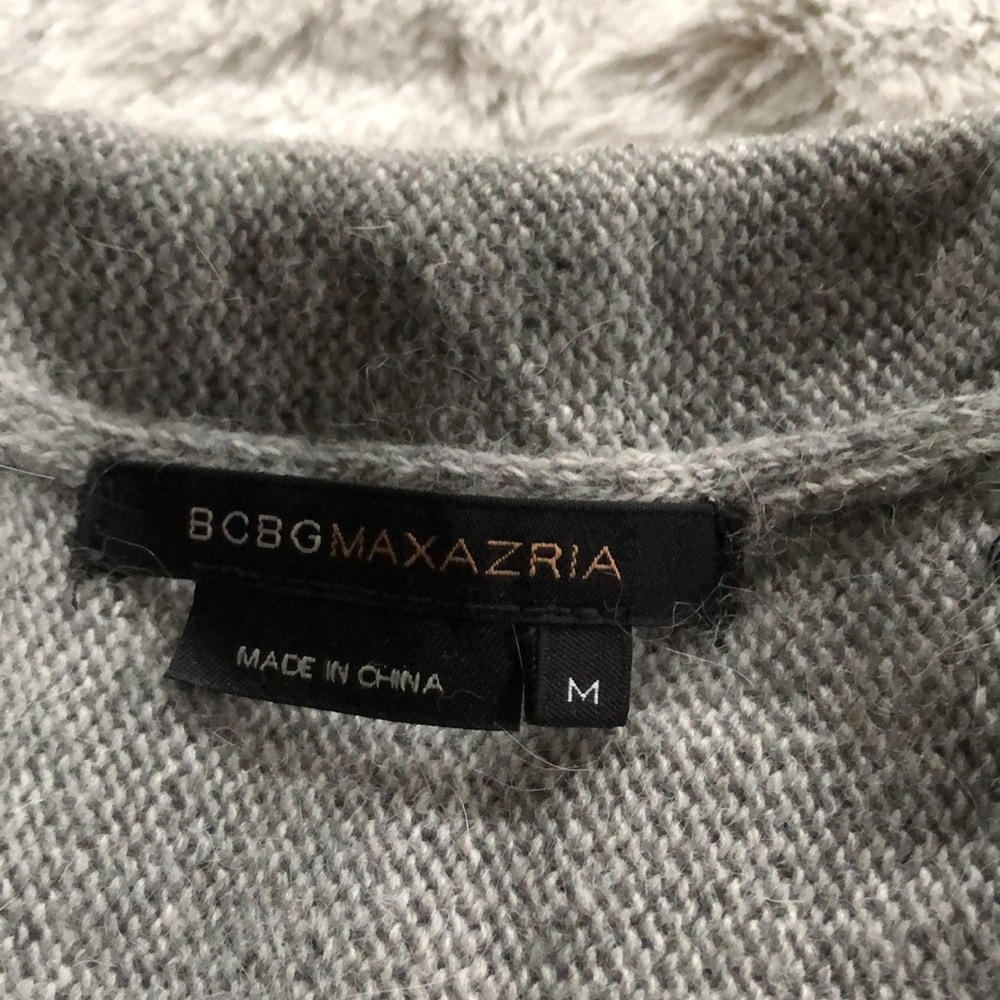 BCBG Max Azria angora open cardigan - Picture 2 of 7